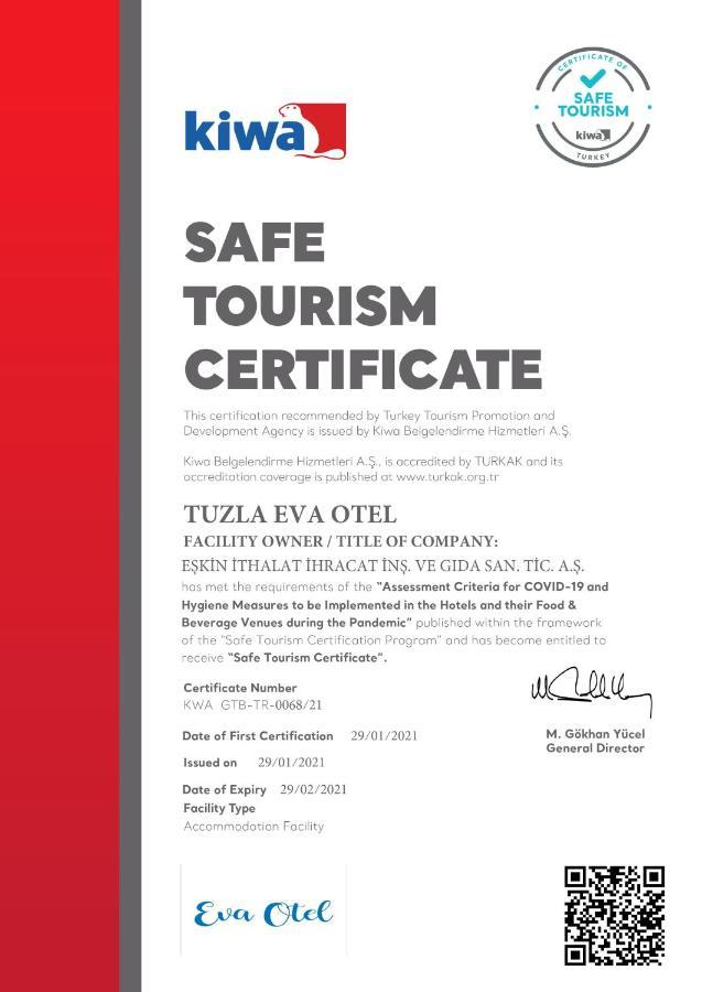 Eva Otel Tuzla Exteriör bild
